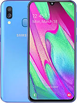 Best available price of Samsung Galaxy A40 in Liberia